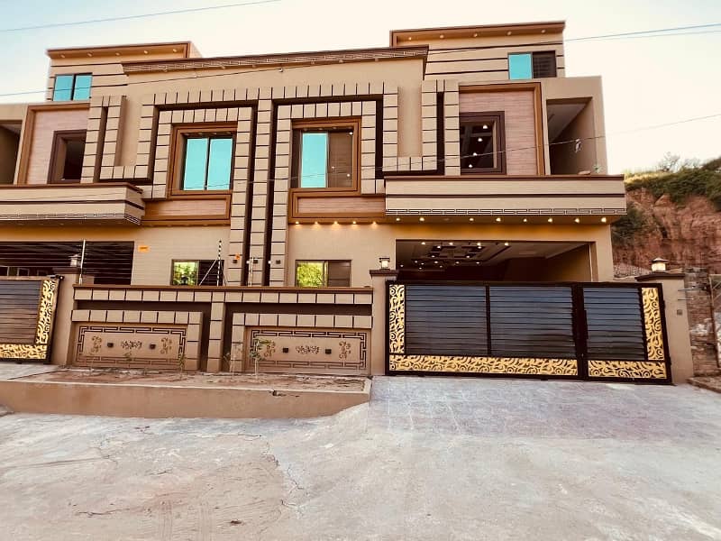 10 Marla Double Storey Double Unit Brand New House Available For Sale. 0