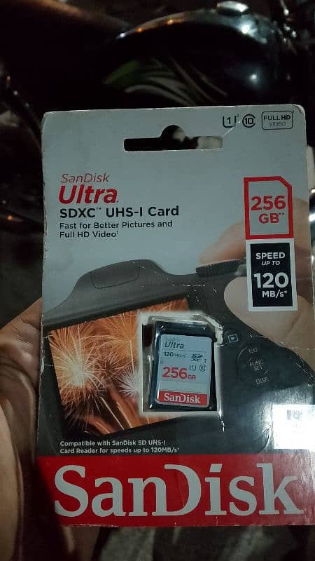 SanDisk CD Card 256 GB 0