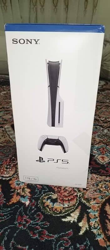 Brand new seal pack ps5 slim with extra box pack controller 4