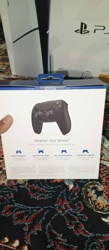 Brand new seal pack ps5 slim with extra box pack controller 5