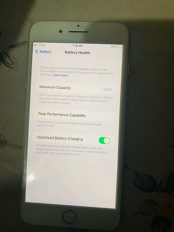 iPhone 7 Plus 32 gb pta approved battery change 10/9 1