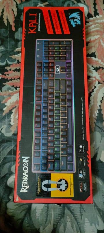 Gaming Keyboard Red Dragon Kali 0