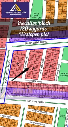 North Town Residency Phase 1 EXECUTIVE BLOCK 120sqyards plot