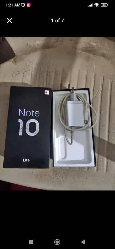 mi note 10 lite 8 gb 128 memory adge screen bettry ammge 5000 pick set 3