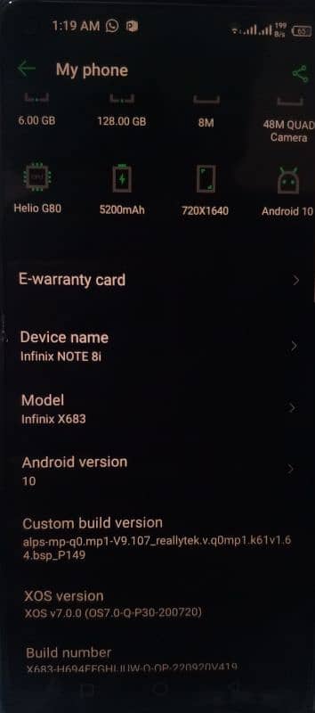 Infinix NOTE 8i 5