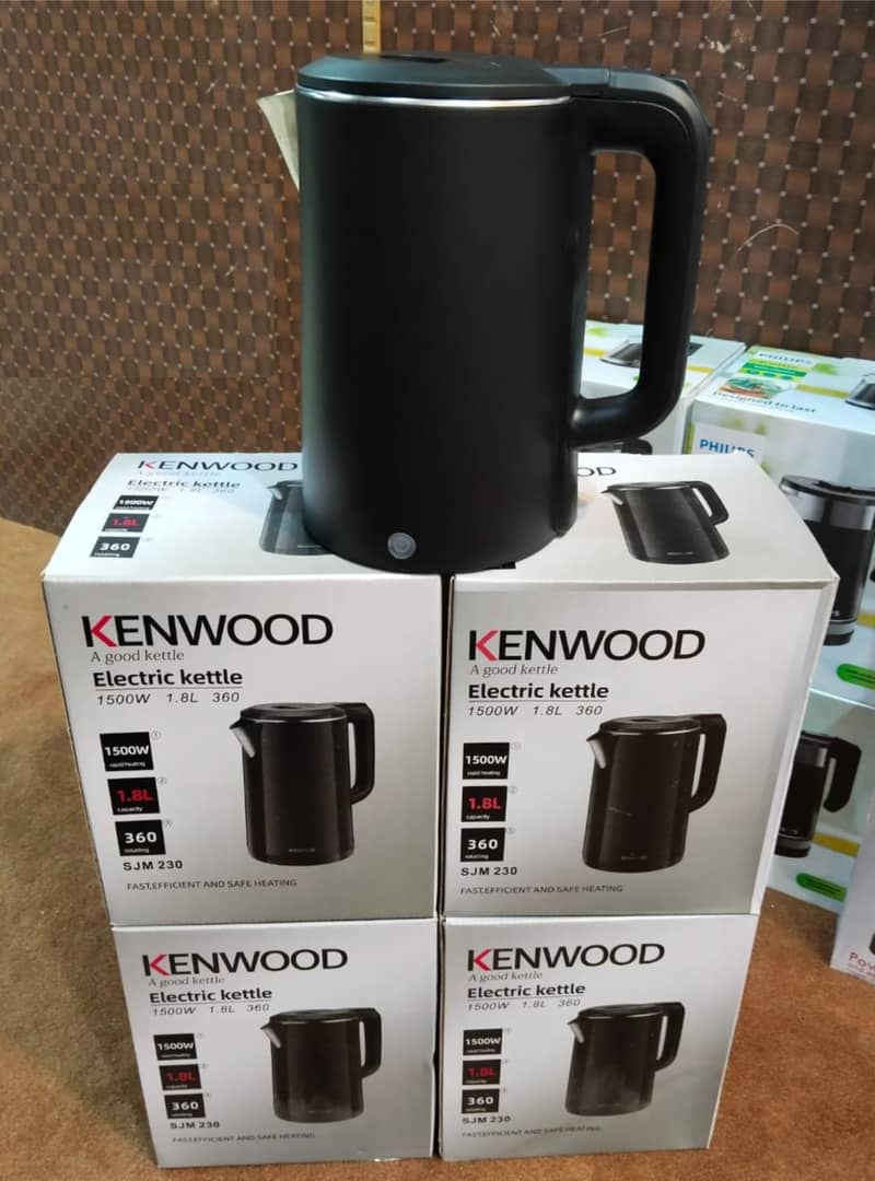 Kenwood Electric Kettle Hot Sell Home Office 1.8L Plastic Double Layer 0