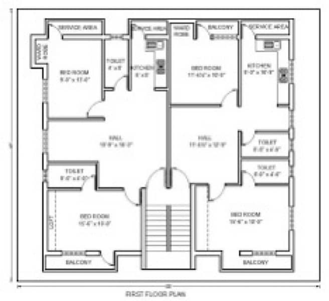 Professional 2D AutoCAD Architecture Drawings & Design 1