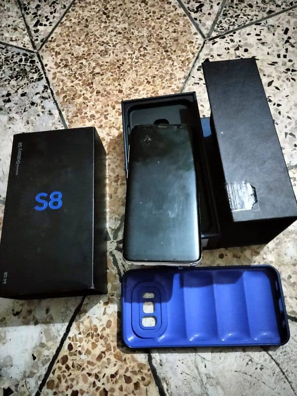 Samsung s8 dual sim officially approved with box 4