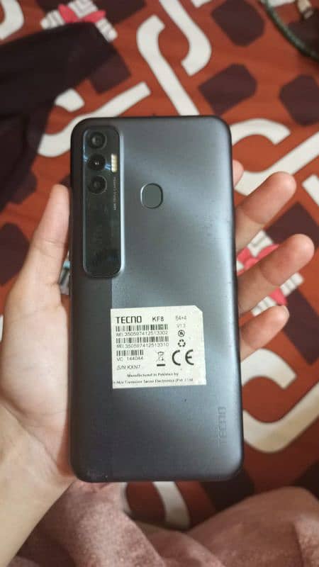 Tecno spark 7 pro with box 1