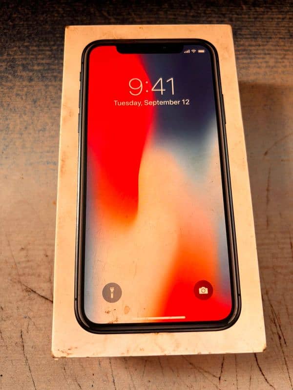 Iphone X PTA approved 10/9 condition 0