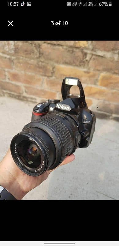 nikon d3100 with all accessories 0