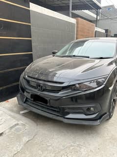 civic x complete bumper and grill