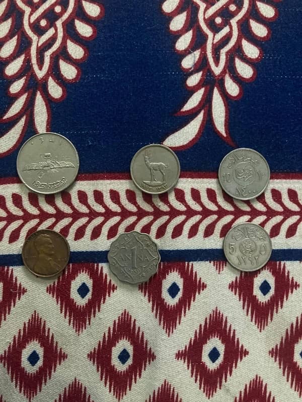 other country’s  old coin hai 6 coin hai location sukkur hai jis ko 0