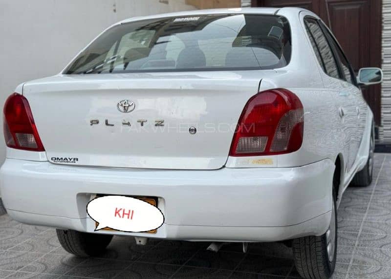 Toyota Platz 2002 White import 2006 Automatic 1