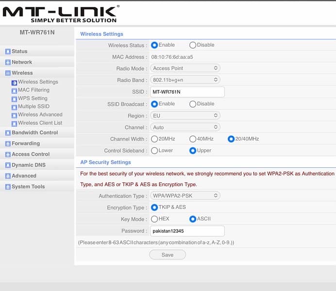 mt link wifi router 8