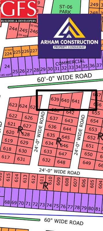 NORTH TOWN RESIDENCY PHASE 1 SUPERIOR 2 BLOCK 120syd 60FEET ROAD FACE plot 0