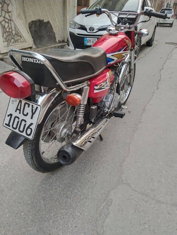 Honda CG 125 2021 Genuine Condition 5