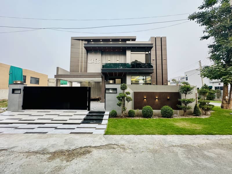 Corner 20 Marla Brand New Modern Design House Available For Sale in State Life Housing Society phase 1 Lahore 1