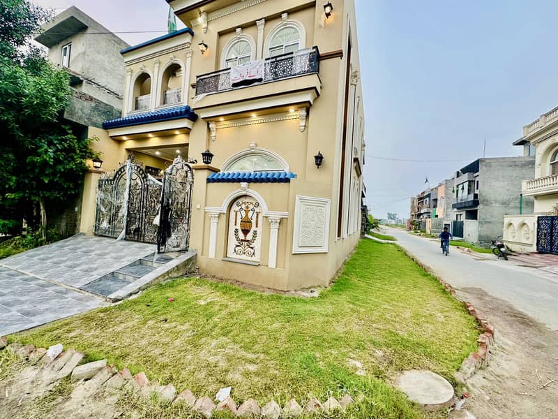 Corner 5 Marla Brand New Spanish House Available For Sale In Formanites Housing Scheme Lahore 1