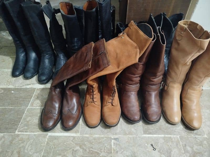 Riding boots and helmets for sell 8