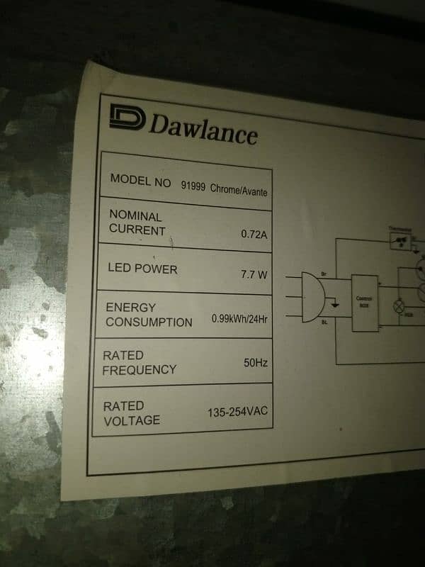 6 month use dawlance refrigerator 5