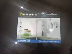 electric tap with pressure control shaver