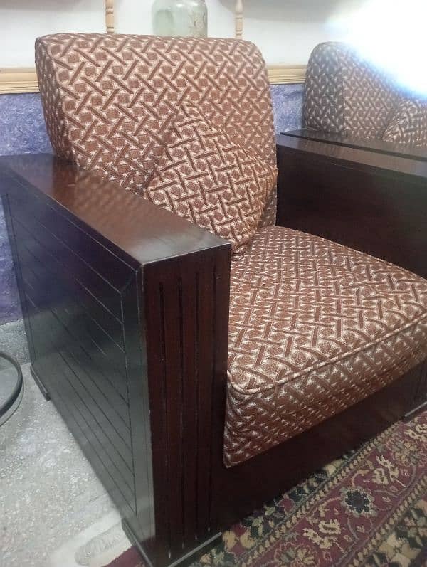 pure wood sofa set 2