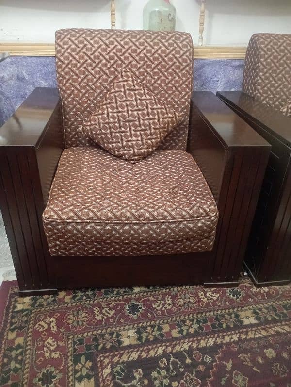 pure wood sofa set 3