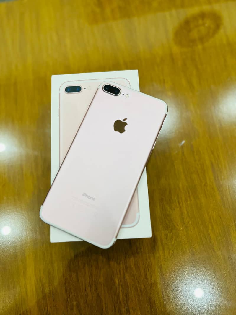 iPhone 7plus 128gb PTA Approved With Box 0