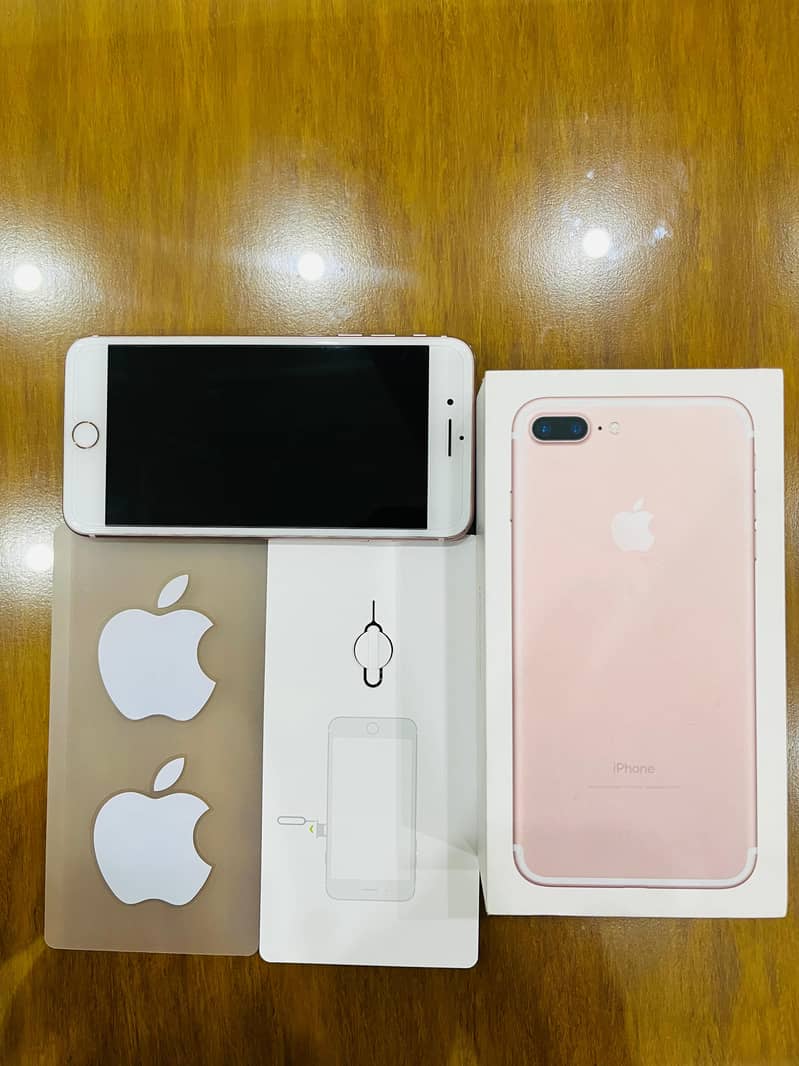 iPhone 7plus 128gb PTA Approved With Box 2