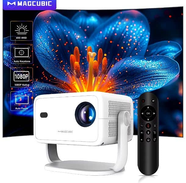 Android projector 4k original box pack wholesale 0