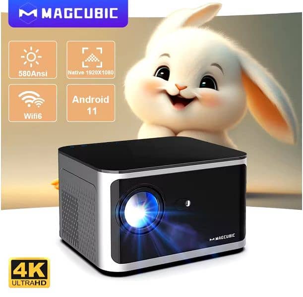 Android projector 4k original box pack wholesale 4