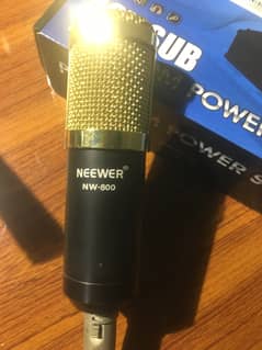 Neewer microphone nw 800 + icon tripod stand 7862 for sale urgent