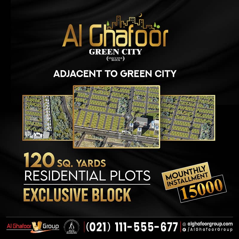 Al ghafoor green city Executive Block scheme 45 1