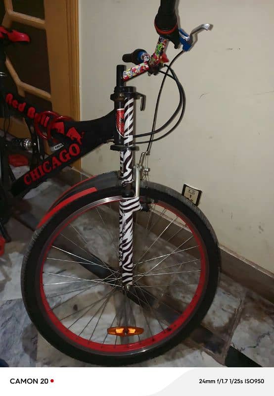 Red Bull Mountain Bicycle with 7+3 gears 1