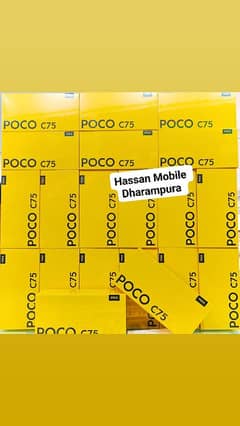 POCO C65 (8GB/256GB) 120Hz Refresh Rate G81 Chipset New Box Pack