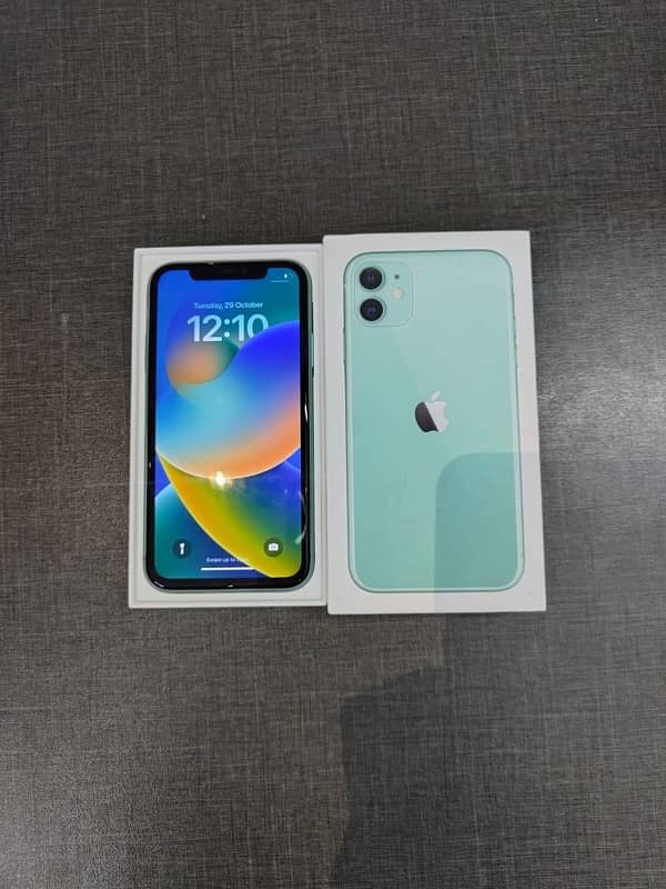 iphone 11 128 GB dual approved box 10/10 1