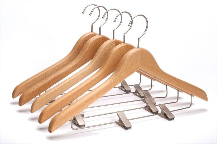 Wooden Hangers for clothes 1