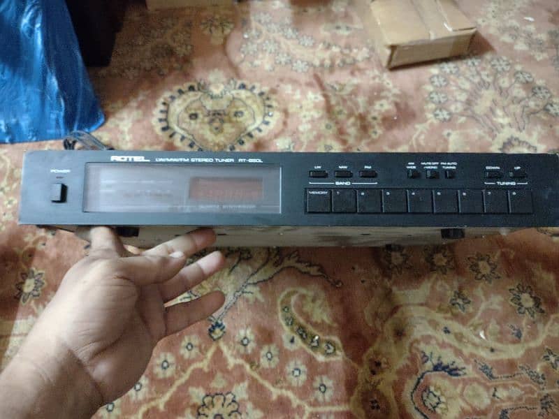 technics Kenwood Rotel tuner 8