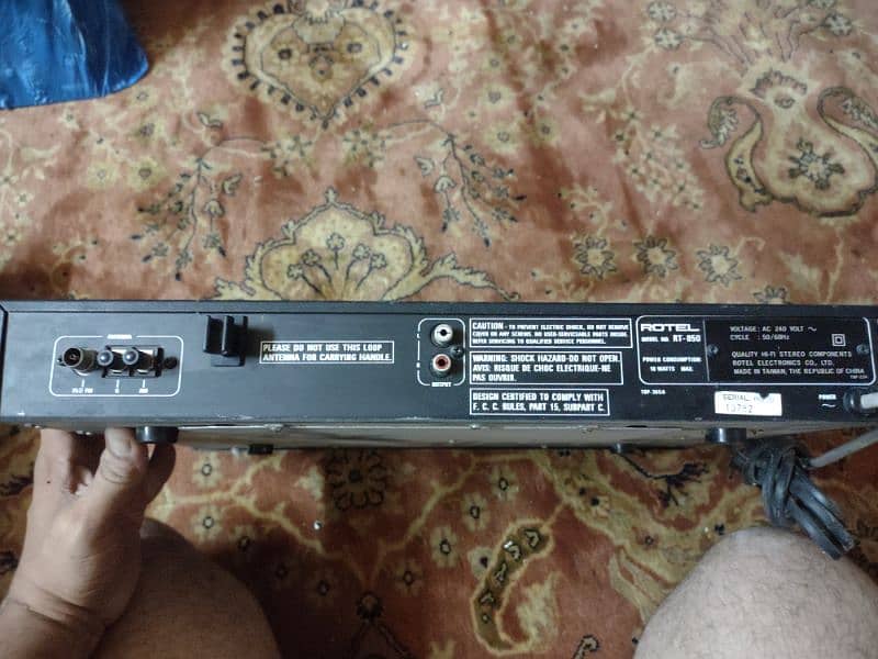 technics Kenwood Rotel tuner 10