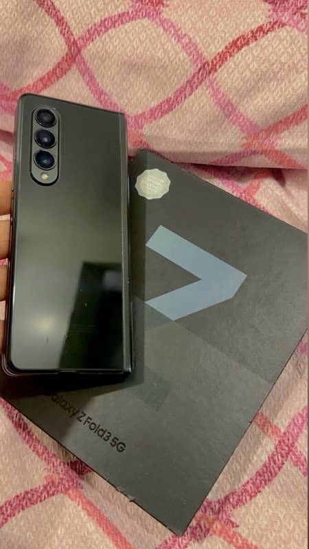 SAMSUNG GALAXY Z FOLD3 5G 256 GB OFFICIAL PTA APPROVED PHANTOM GREEN 0