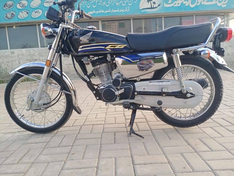 Honda 125 self start Model 2024 5