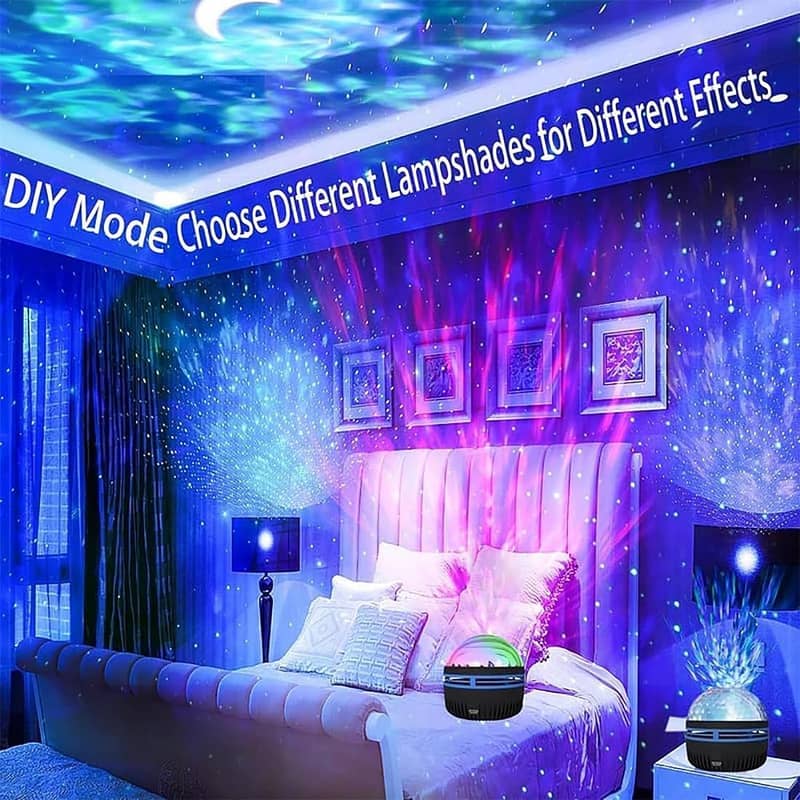 Aurora Dimension Light, 2 in 1 Northern Lights Projector with 14 Light 6