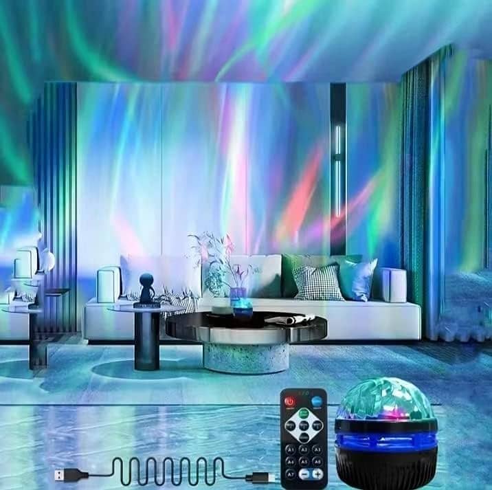 Aurora Dimension Light, 2 in 1 Northern Lights Projector with 14 Light 12