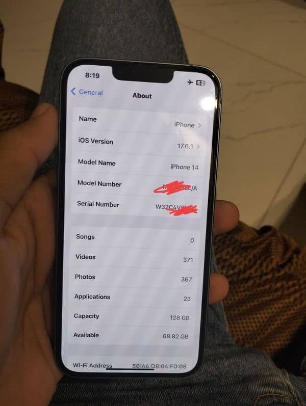 iPhone 14 Non PTA (JV) 128gb Condition Like New 3