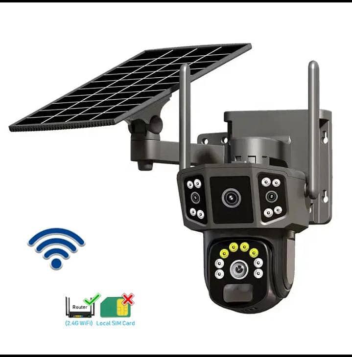 Solar CCTV - CCTV Camera - Solar Wifi Camera - Wifi Smart Camera 1