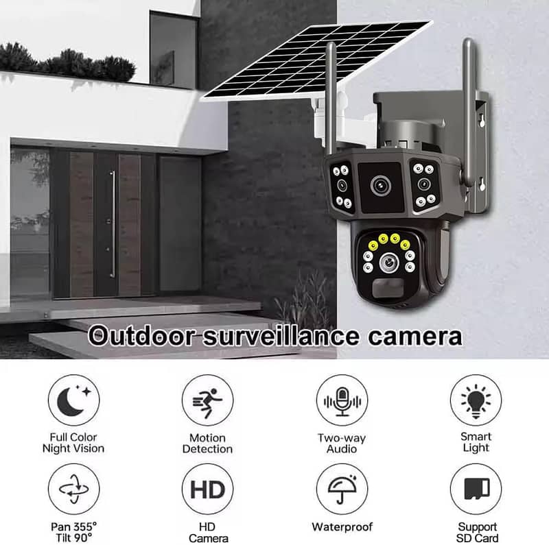 Solar CCTV - CCTV Camera - Solar Wifi Camera - Wifi Smart Camera 11