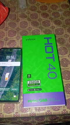 infinix Hot 40 ( 16 ram and 256 GB storage)