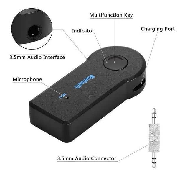 Multipurpose Wireless Car Charging Adapter 3