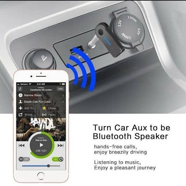 Multipurpose Wireless Car Charging Adapter 5